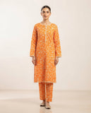 2-Piece Printed Stitched Khaddar Suit k-03
