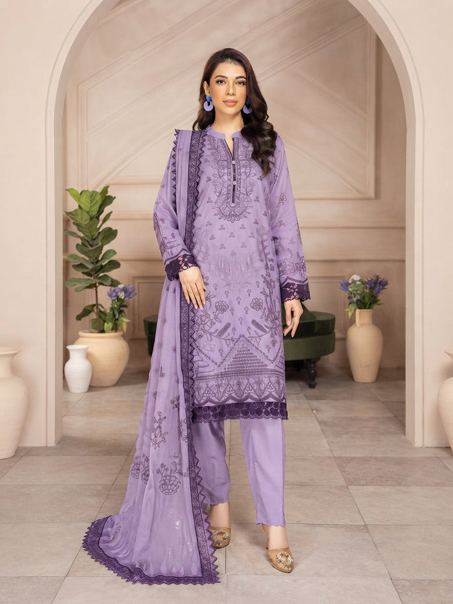 Pehlu by Bin Rashid | Luxurious Karandi Embroidered - Design 01