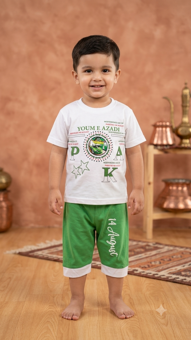 Boys Outfit for 14 August | (size 1 year to 4 year)