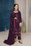 Airjet Fancy Peach Wool Embroidered Suit | Alif Vol-562 (Design - 01)