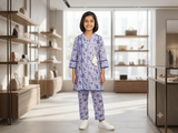 Bin Saeed Girls Printed 2 Piece Stitched Frock Suit | Sizes 6-14 years