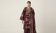 3 Piece Embroidered Linen Suit | L#23