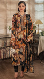 3 Piece Embroidered Linen Suit | L#24