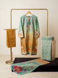 Zeenat Embroided Qutrai Stitch Luxury Pret 3Pcs | Z-23