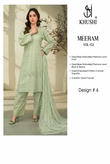 Khushi Meeram Luxury Embroidered Lawn Suit Vol-2 – Design # 6