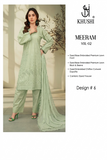Khushi Meeram Luxury Embroidered Lawn Suit Vol-2 – Design # 6
