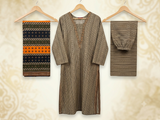 Digital Printed Ready To Wear 3PC Lawn Airline Long Shirt | AL-02