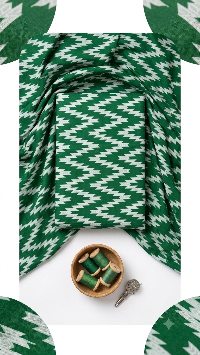 Azadi Festive Collection - Printed Shirt with Solid White Trouser