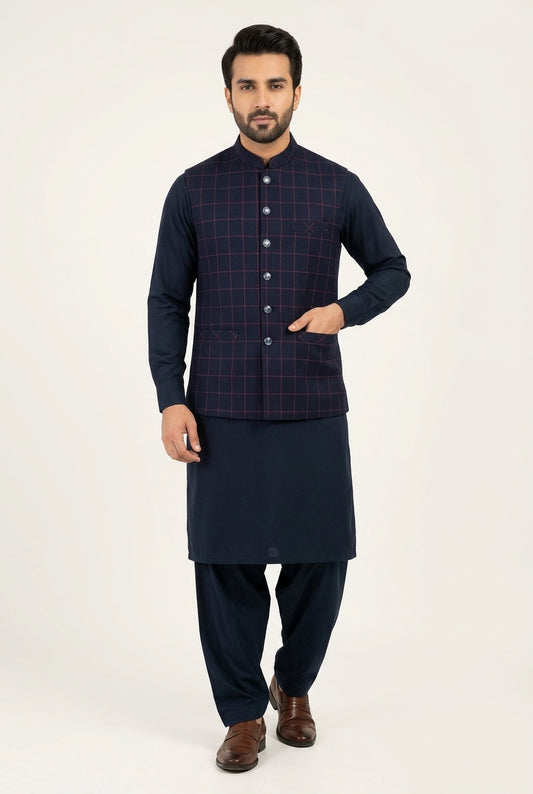 Narkin's Ceremonial Collection - Premium 3 Piece Unstitched Fabric - CC-01