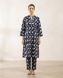 Premium Women's 2 Piece Linen Stitched Suit Free Size - L#46