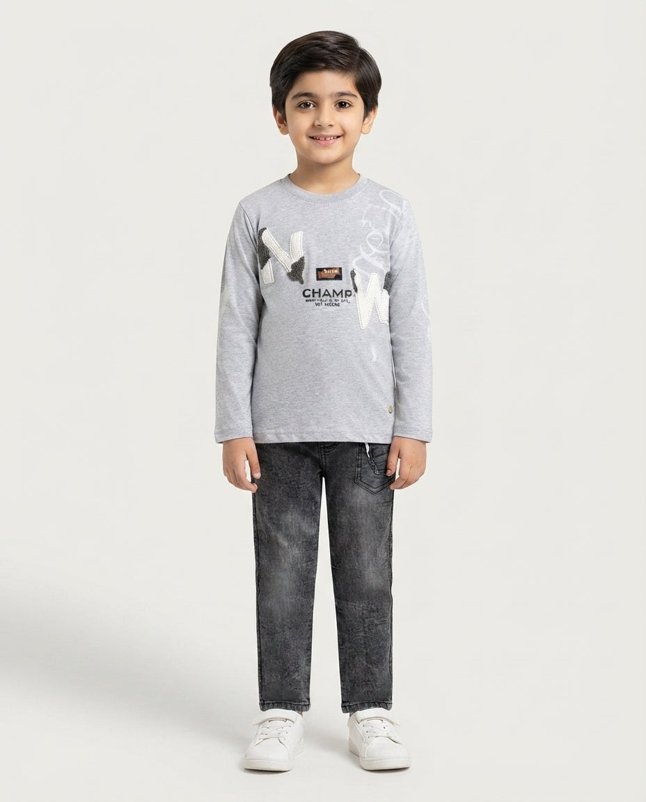 Boys Winter Outfit | W-37 (size 20 to 22)