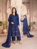 AYAT by Bin Rashid | Luxurious Karandi Embroidered 3-Piece Suit (Design 03)