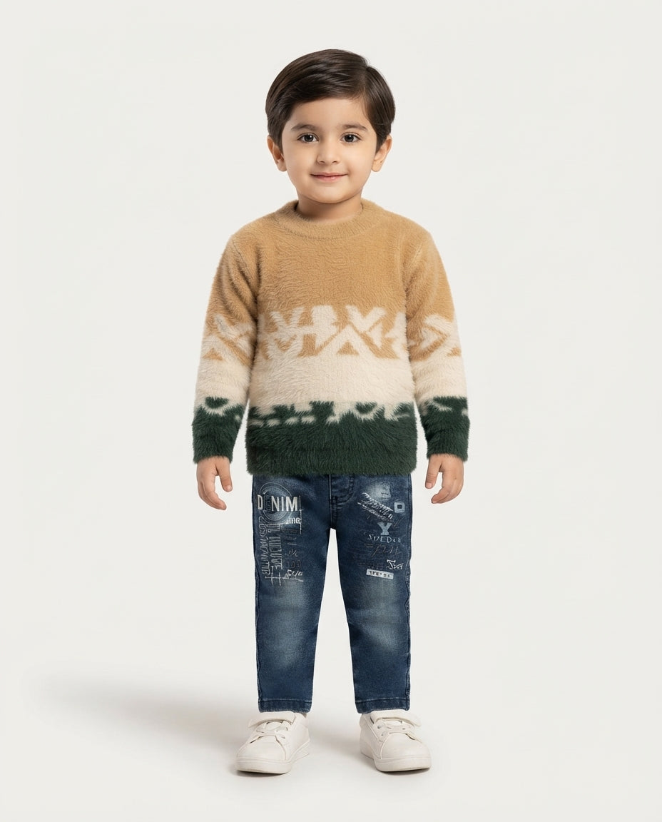 Boys Winter Outfit | W-108 (size 12 to 16)