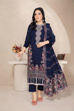 Airjet Fancy Wool Peach Embroidered Suit | Alif Vol-552 (Design - 03)