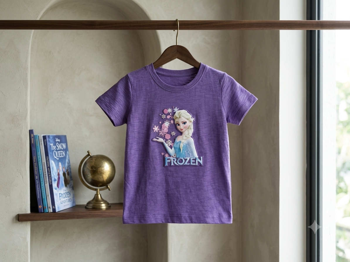 Fashionable Girls T-Shirt – Trendy & Comfortable Outfit (size 1 to 6 year)