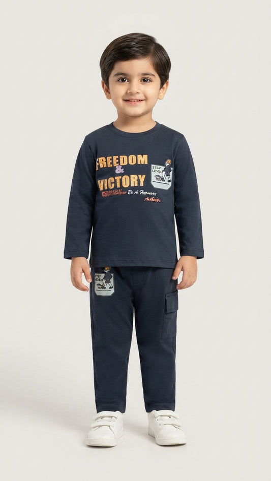 Boys Winter Outfit | W-74 (size 4 month to 1 year)