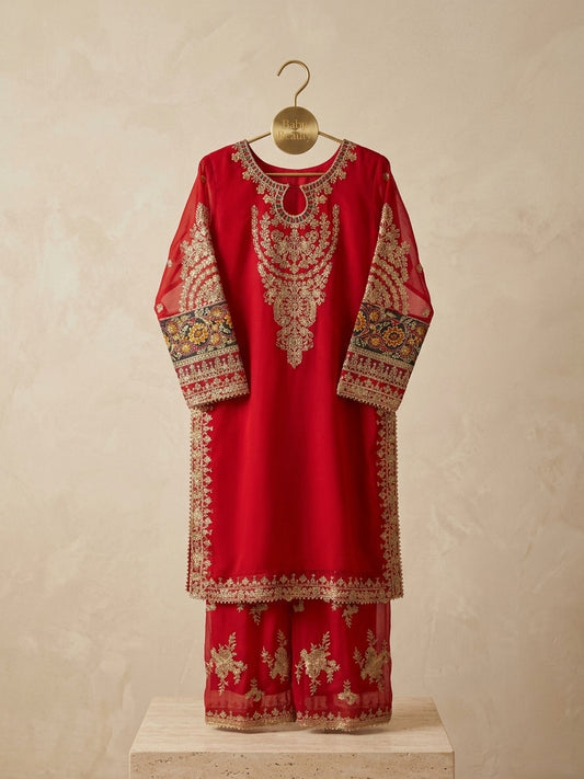 Designer Embroidered Formal Collection | Girls Luxury Festive Wear 3year to 12year