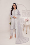 PF-004 | Pearl Fashion By Motis Fashion Embroidered Chiffon Suit with Chiffon Dupatta