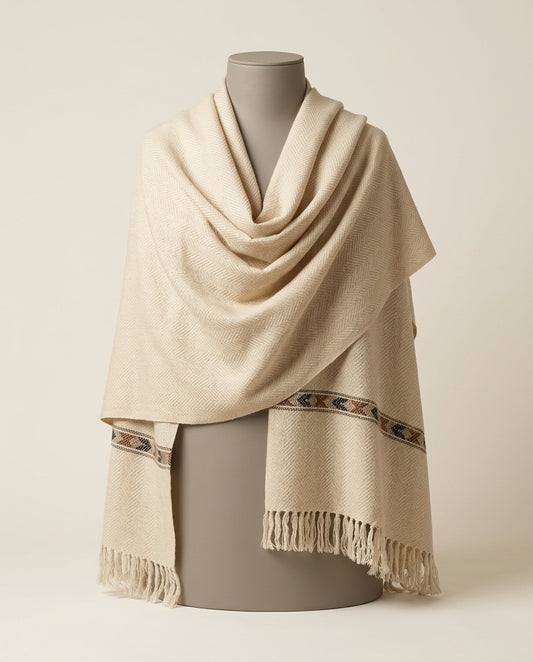 Riwaj Premium Wool Shawl For Men