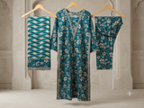 Digital Printed Ready To Wear 3PC Lawn Airline Long Shirt | AL-01