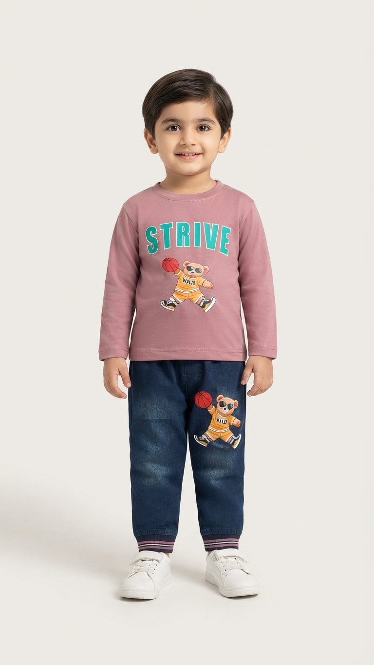 Boys Winter Outfit | W-84 (size 4 month to 1 year)