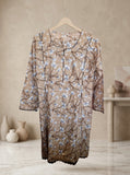 Printed Allover 2-Piece Lawn Frock