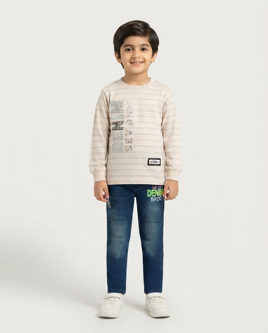 Boys Winter Outfit | W-38 (size 20 to 22)