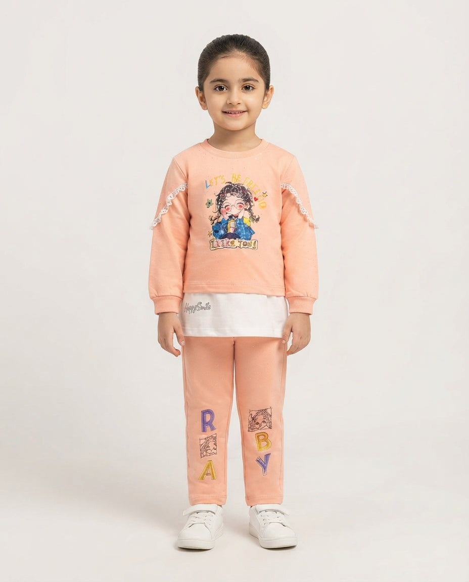 Premium Girls Winter Outfit | G-73 (size 18 to 22)