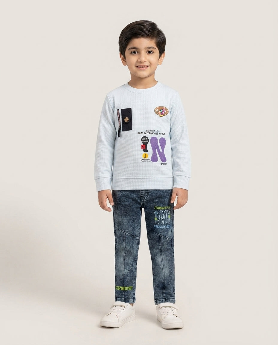 Boys Winter Outfit | W-50 (size14 to 18)