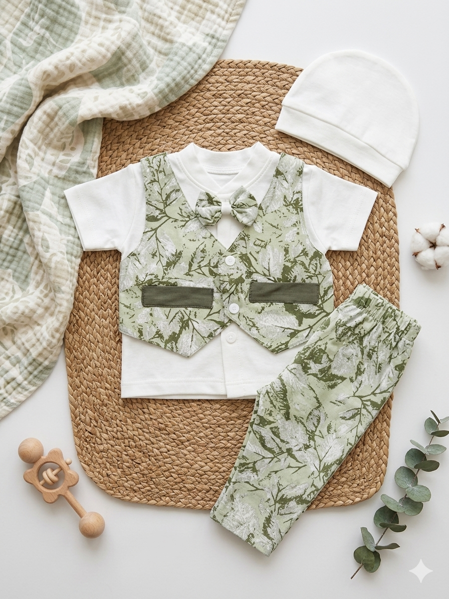 Baby 3 Pcs Set For 1-1.5 years
