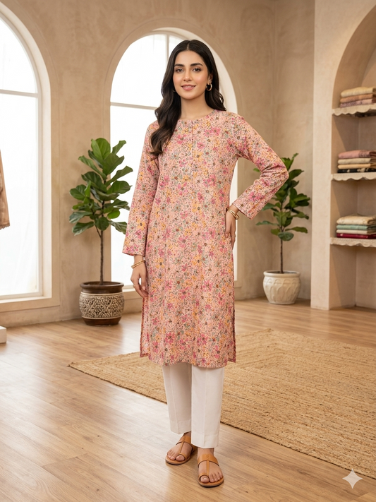 Zellbury Lawn Ready to Wear Shirt 1Pc | S,M,L