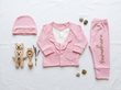 Adorable Newborn Soft Knit 3-Piece Outfit (N#12)