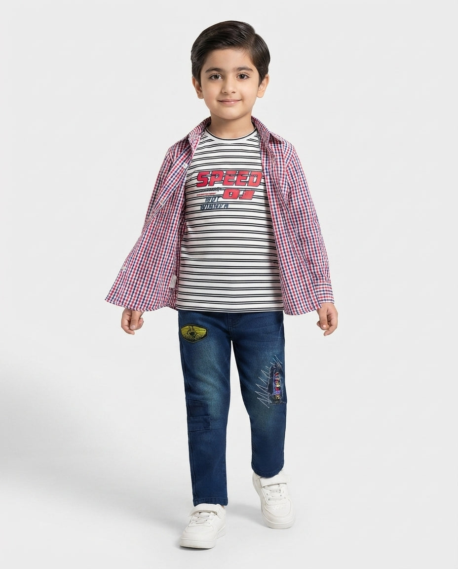 Boys Winter Outfit | W-42 (size 20 to 22)