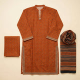 Bin-Saeed 3 Piece Printed Stitched Khaddar | KD-17