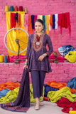 Unstitched 3-Piece Digital Print Lawn Suit B-24