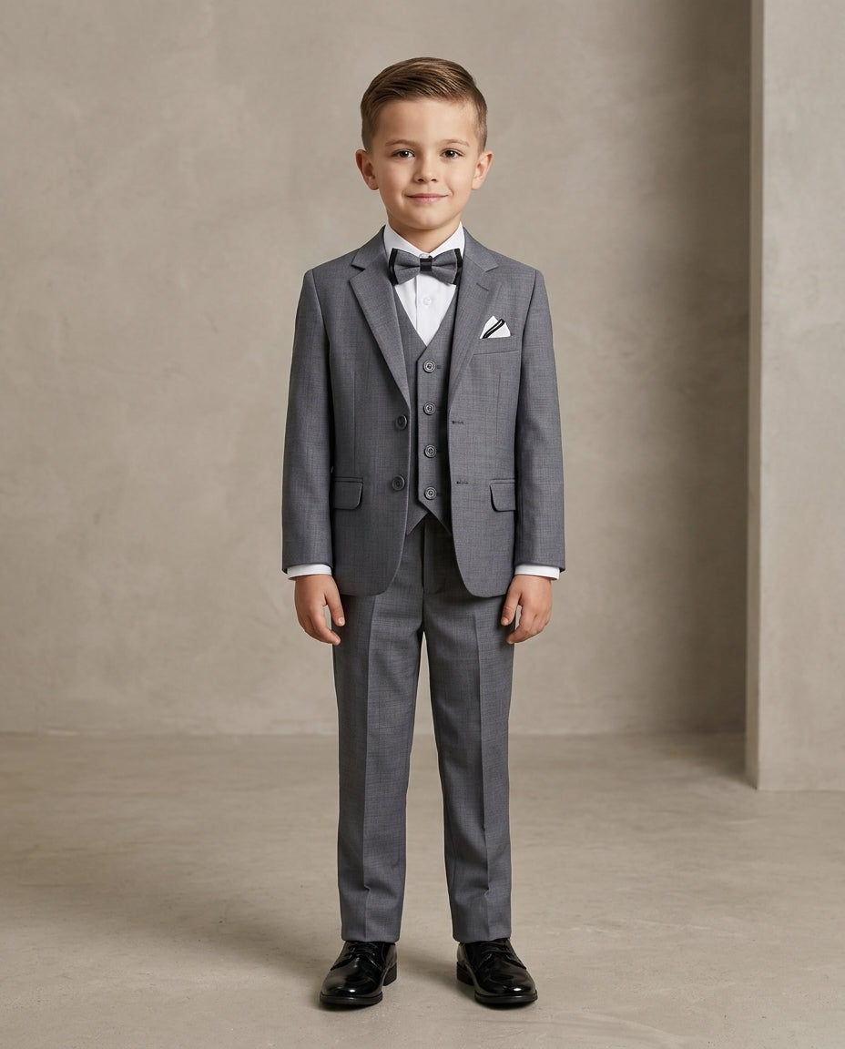 Premium Kids Wedding & Party Wear Formal 3-Piece Pant Coat Suit Set | Size (16 to 24) PC - 10