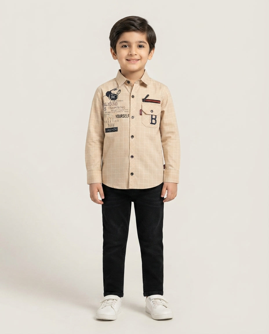 Boys Winter Outfit | W-53 (size 20 to 22)
