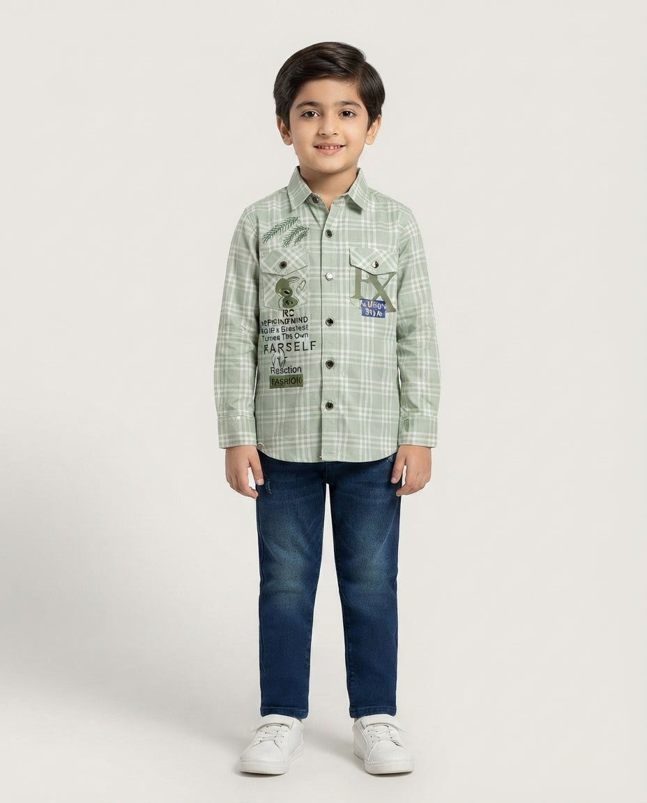 Boys Winter Outfit | W-43 (size 20 to 22)