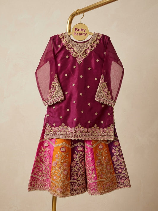 Designer Embroidered Formal Collection | Girls Luxury Festive Wear 3year to 12year