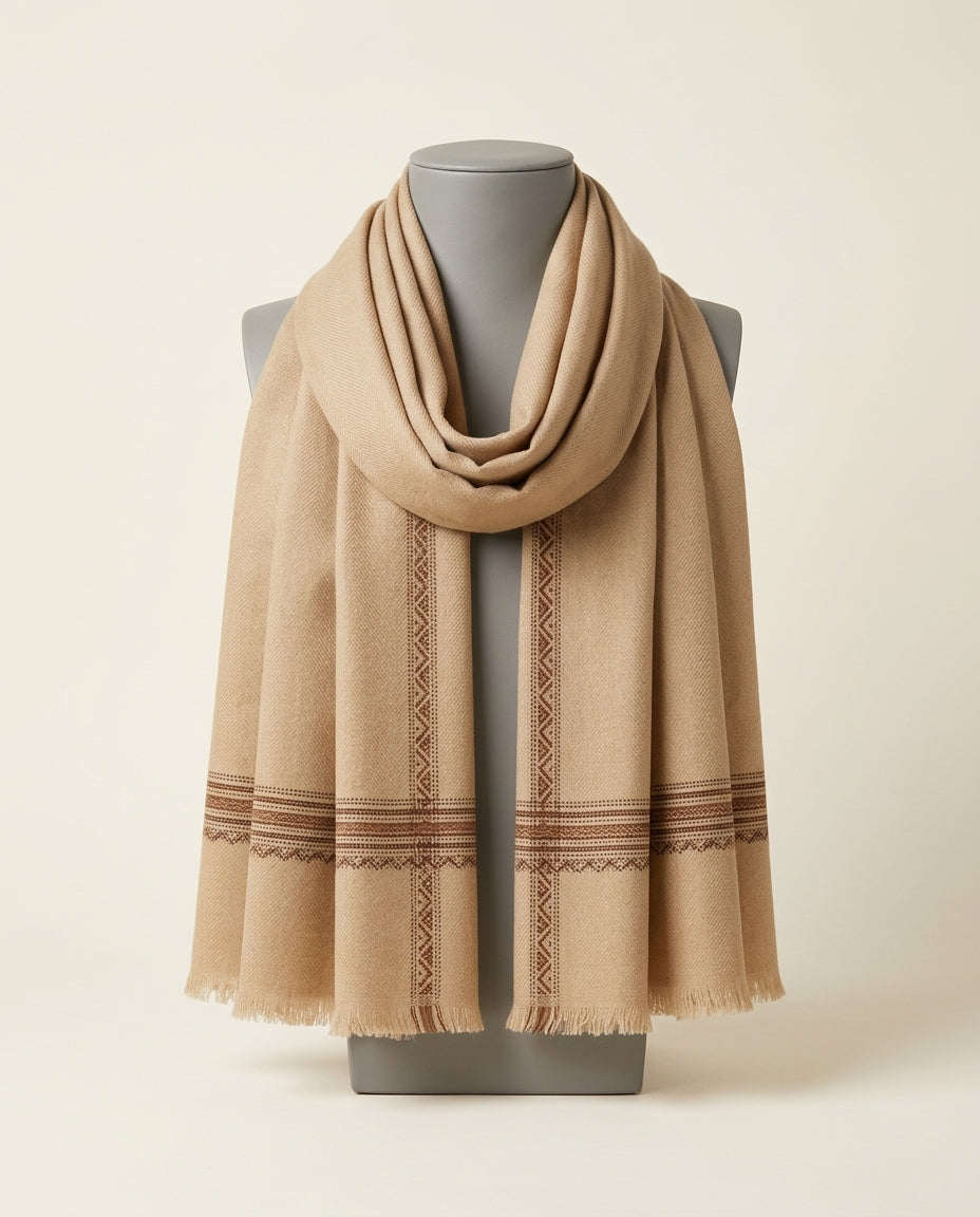 Riwaj Premium Wool Shawl For Men