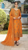 Fancy Embroidered Luxury Chiffon Semi-Stitched Minimal Suit Dr. Haris By Mi.Creation