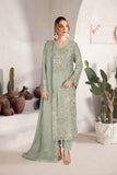 WB-503 Ramsha Luxury Embroidered 3-Piece Suit | Festive Wear