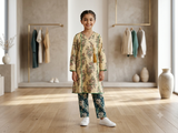 Bin Saeed Girls Printed 2 Piece Stitched Frock Suit | Sizes 6-14 years