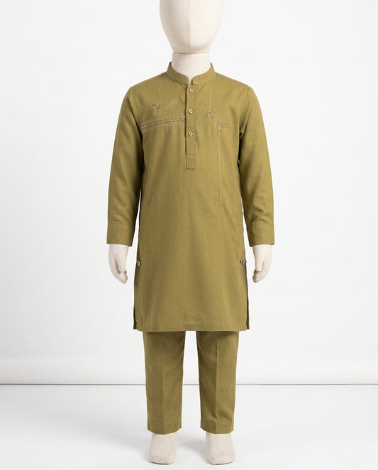 Kids Premium Kurta Trouser Set – Stylish Traditional Outfit for Boys (size 24)