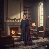 VIRSA Luxury Winter Collection - Design 02 (Deep Blue & Gold)