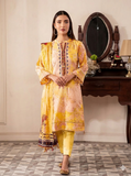 Unstitched 3-Piece Digital Print Lawn Suit B-39