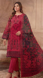 3 Piece Embroidered Linen Suit | L#21