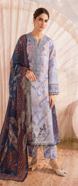 3 Piece Embroidered Linen Suit | L#22