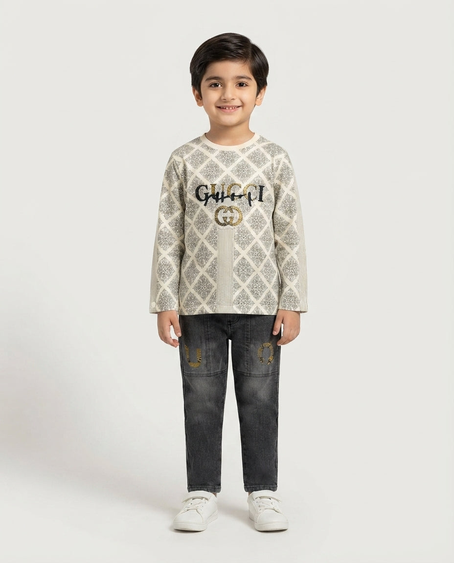 Boys Winter Outfit | W-36 (size 20 to 22)