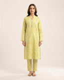 Premium Women's 2 Piece Linen Stitched Suit Free Size - L#37